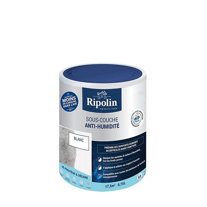 Sous-couche anti-humidité intérieur mat Ripolin 0,75L