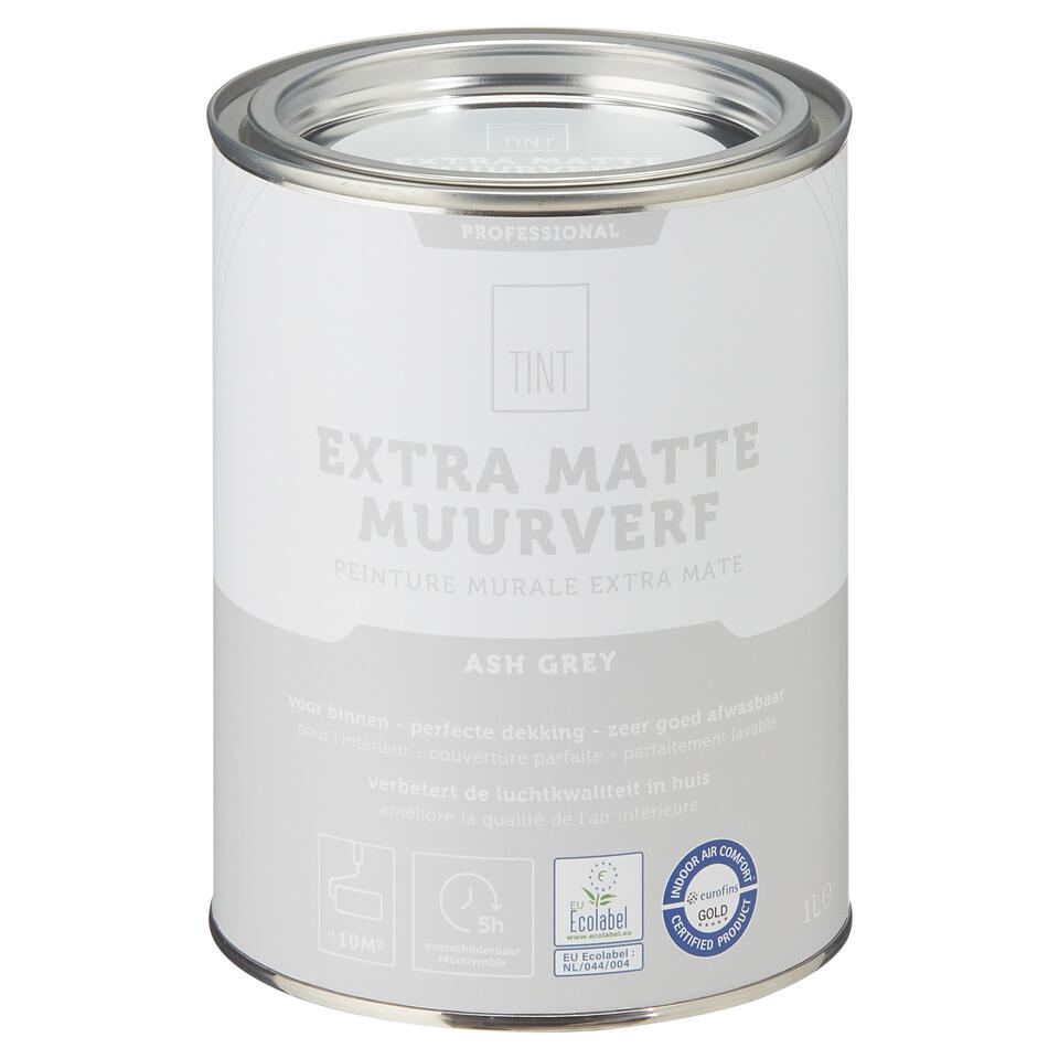 Muurverf Professional Ash Grey 1 l