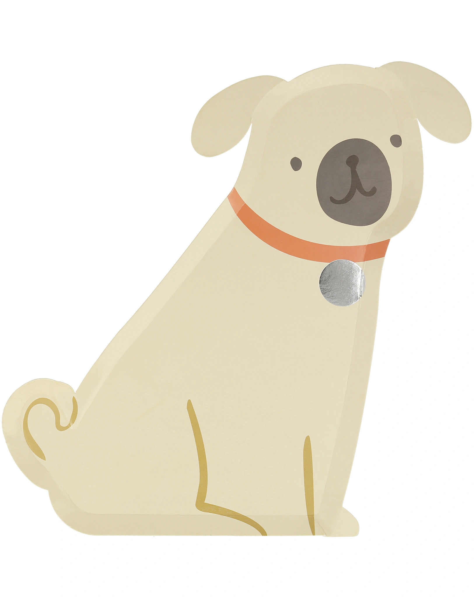 Pappteller PUG 8er-Set