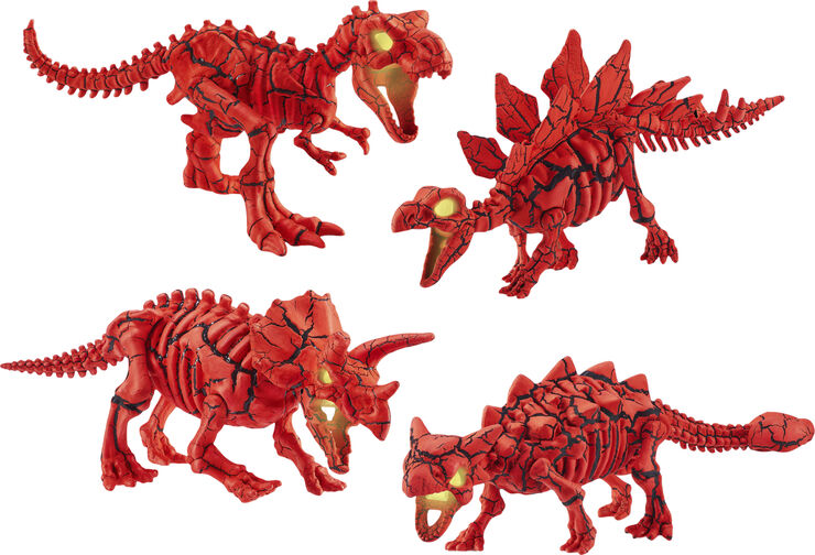 Roboalive Dino Fossil Volcano surprice