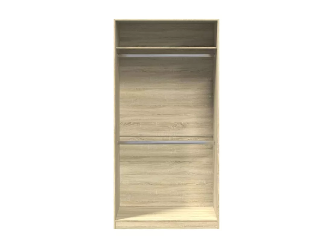 Garde-robe Chêne sonoma 100x50x200 cm Aggloméré