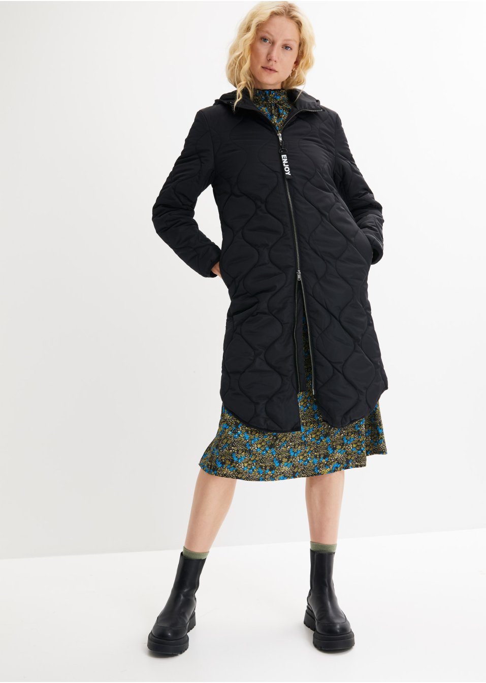 Manteau matelassé en polyester recyclé