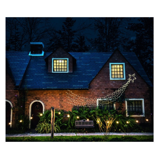 80er LED-Lichterkette - Sternschnuppe - ca. 60 cm