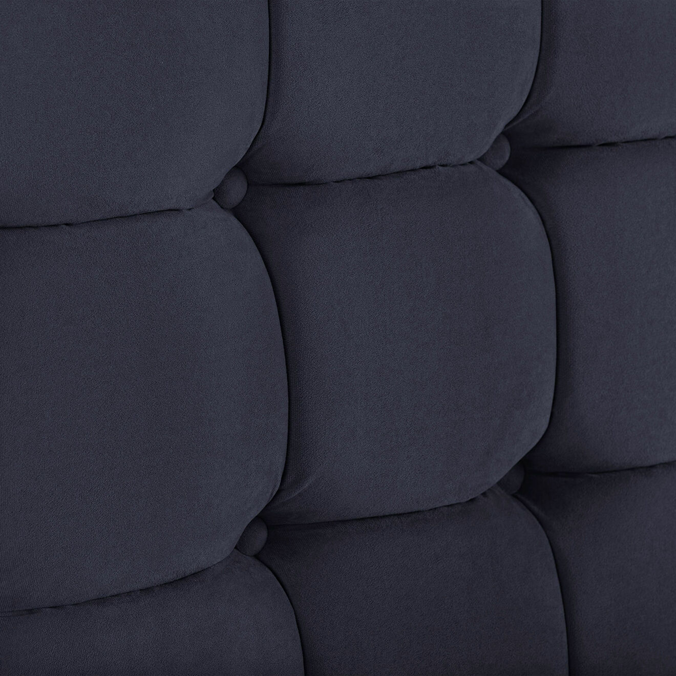 Kooko Home Tête de lit Ré bleu foncé - 160x120 cm