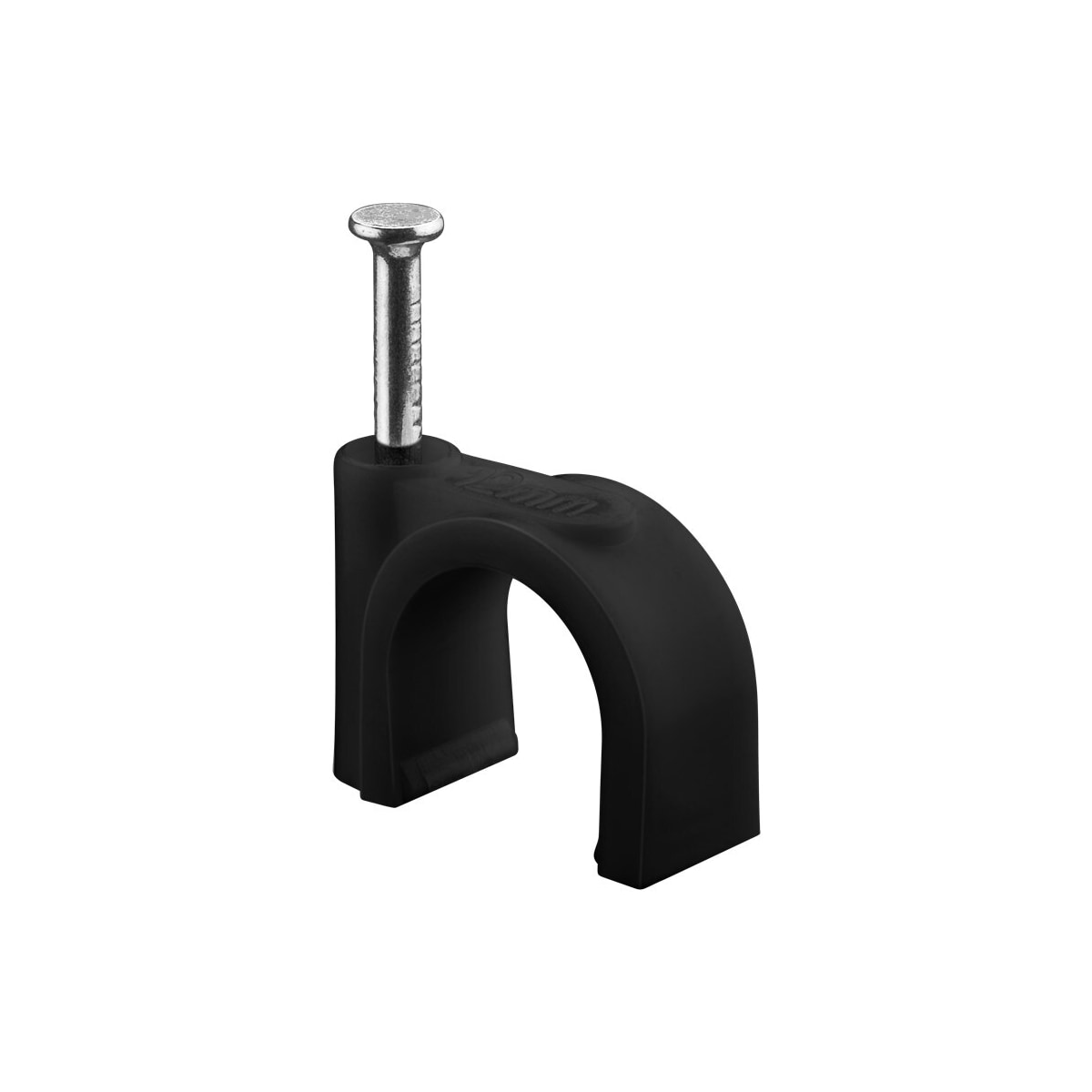 Goobay Kabelklemme 12 mm, sort