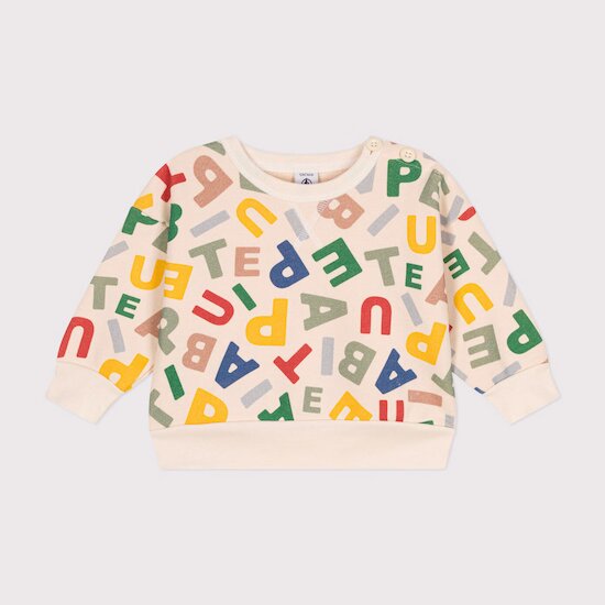 Sweatshirt   Avalanche / Multicolor        de               Petit Bateau