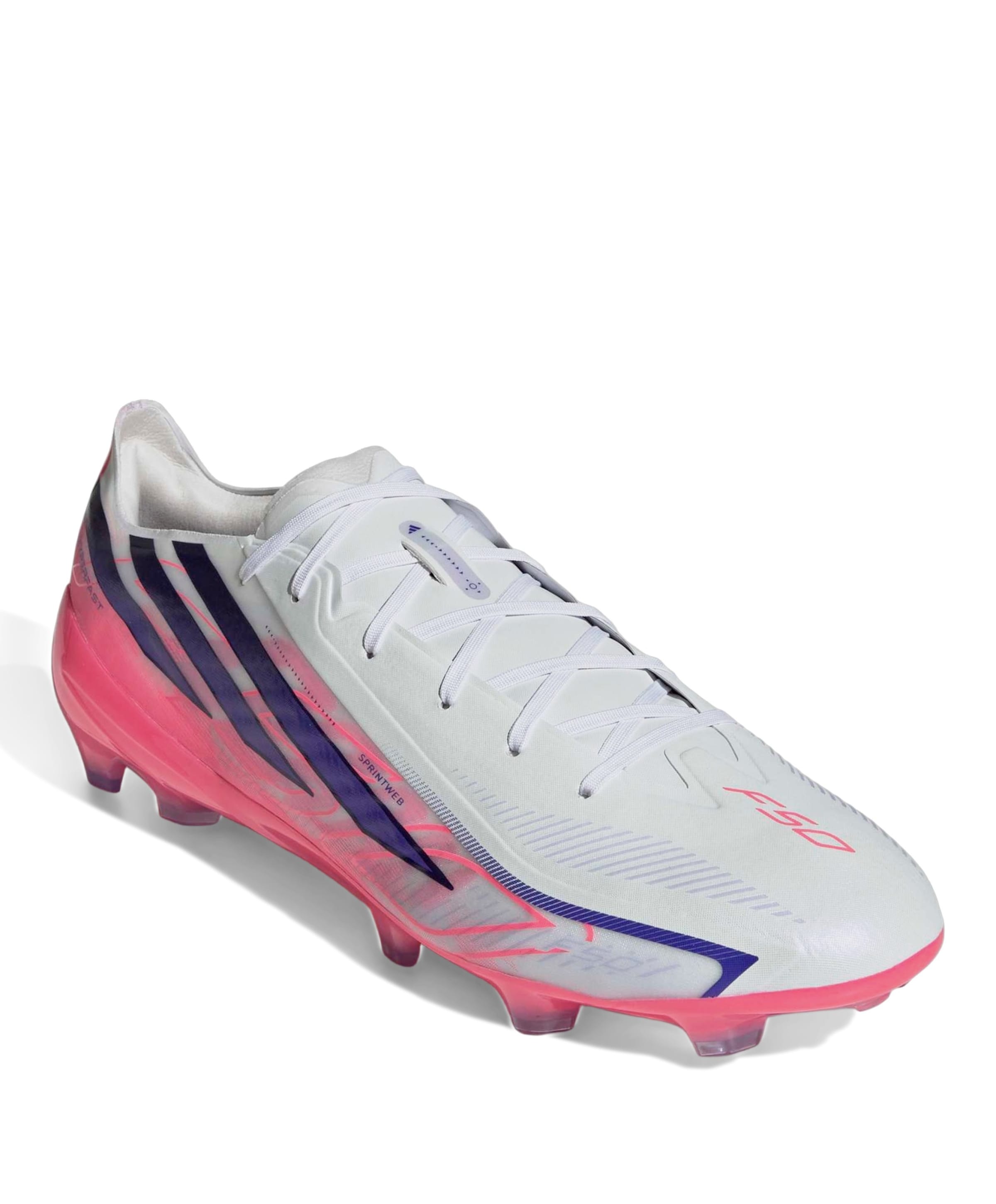 Adidas F50 Hyperfast Pro Fg heren voetbalschoenen wit