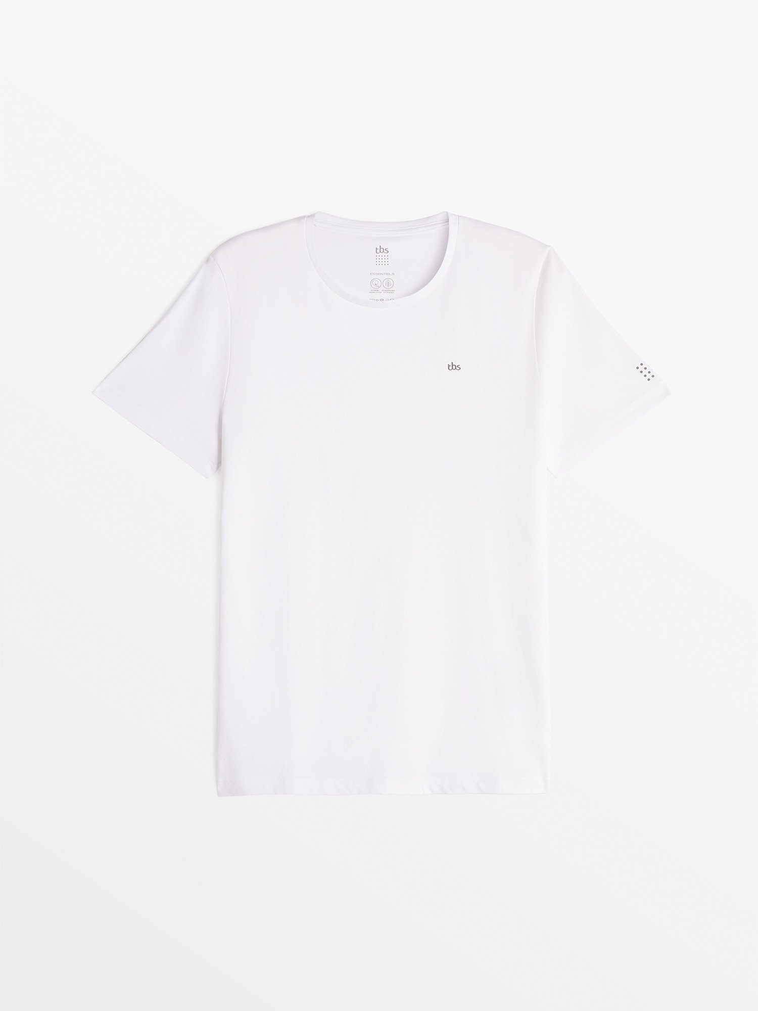 Tee shirt Homme Coton Blanc