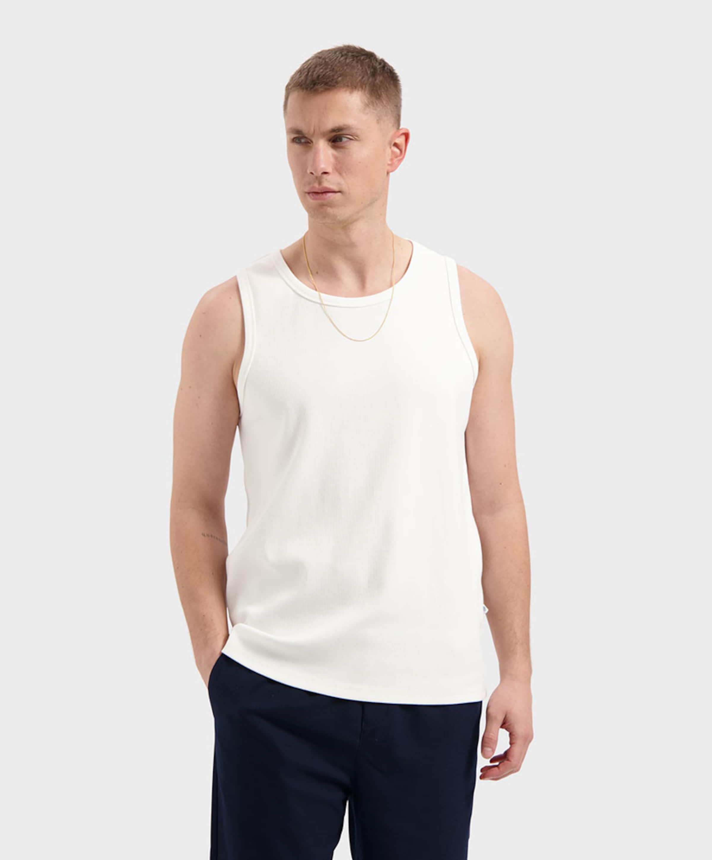 Law of the Sea Heren singlet ecru