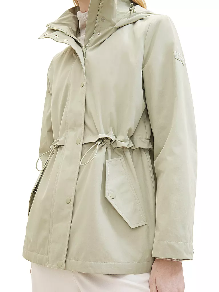TOM TAILOR Parka grün