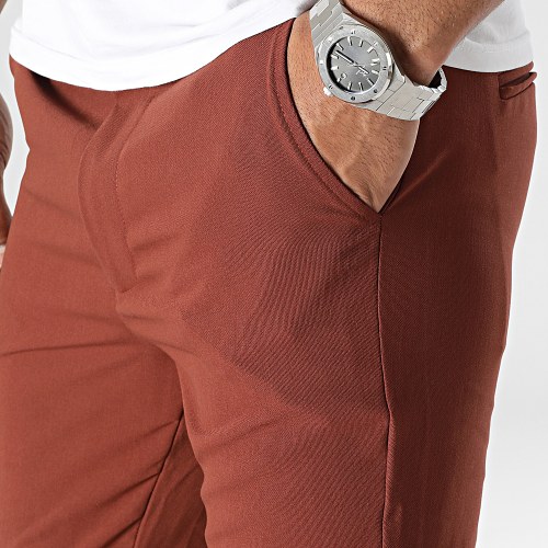 Pantalon Chino Rouge Brique