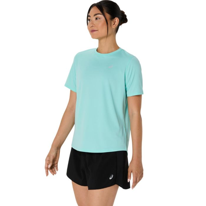 Asics Dame T-shirts Core SS Top Blå