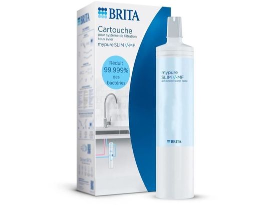 BRITA - Filtre à eau robinet Mypure slim v-mf – 12 mois/8000 l – 1052983