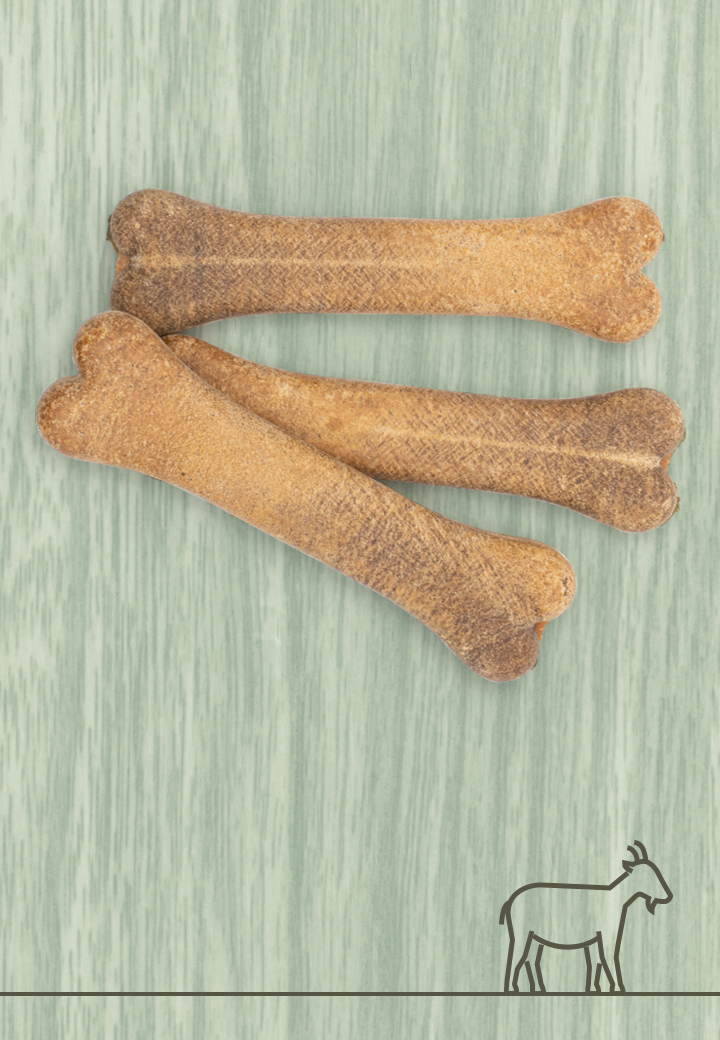 Ziegenknochen, 3 Stk. ü 12 cm | 15 cm