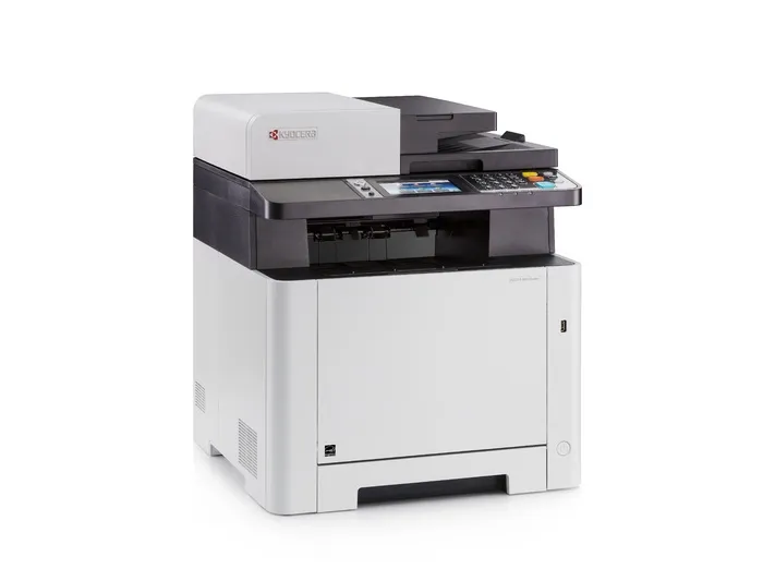 Kyocera ECOSYS M5526cdw - Multifunktionsprinter - farve - laser - Legal (216 x 356 mm)/A4 (210 x 297 mm) (original) - A4/Legal (medie) - op til 26 spm (kopiering) - op til 26 spm (udskriver) - 300 ark - 33.6 Kbps - USB 2.0, Gigabit LAN, USB vært, Wi-