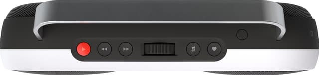 Polaroid Music P3 trådløs, transportabel højttaler (sort/hvid)
