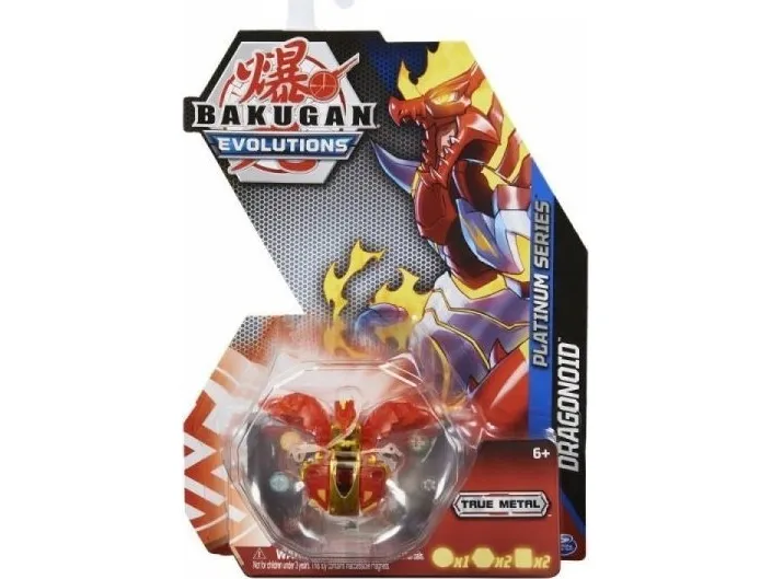 Bakugan Diecat Strength - Dragonoid Red