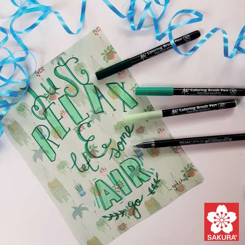 SAKURA® Koi Coloring Brush Pen, einzeln