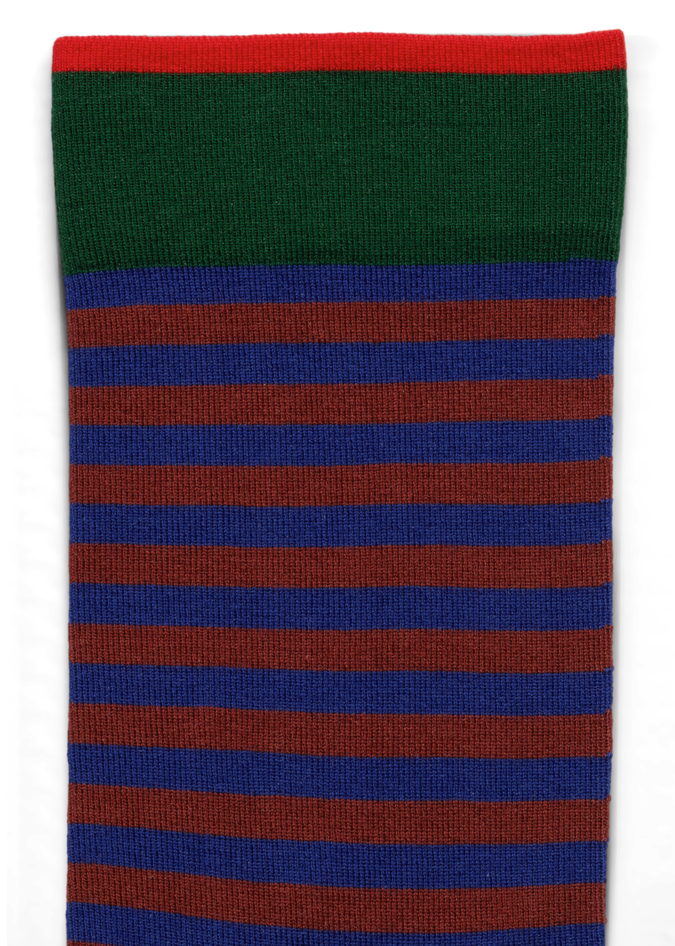Chaussettes rayées en coton mélangé | Multicolore