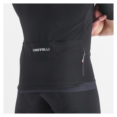 Maillot Manches Courtes Castelli Premio Noir
