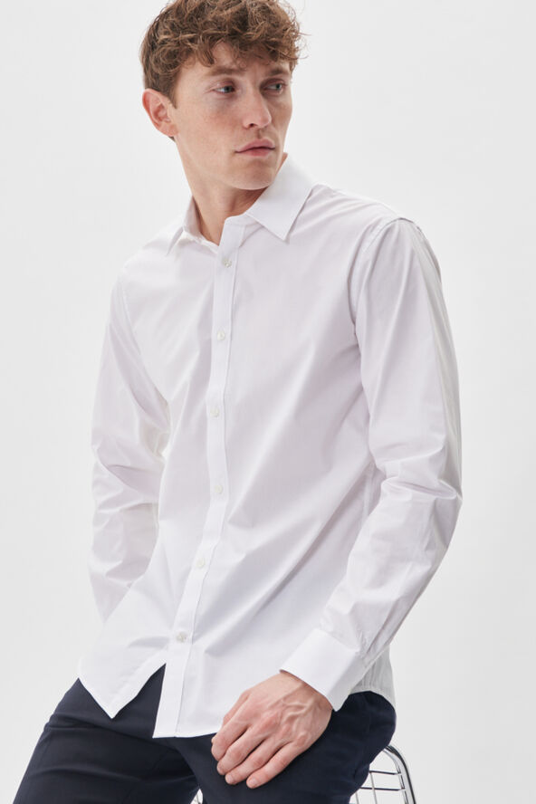 Matinique Robo N New Stretch Poplin Hvid