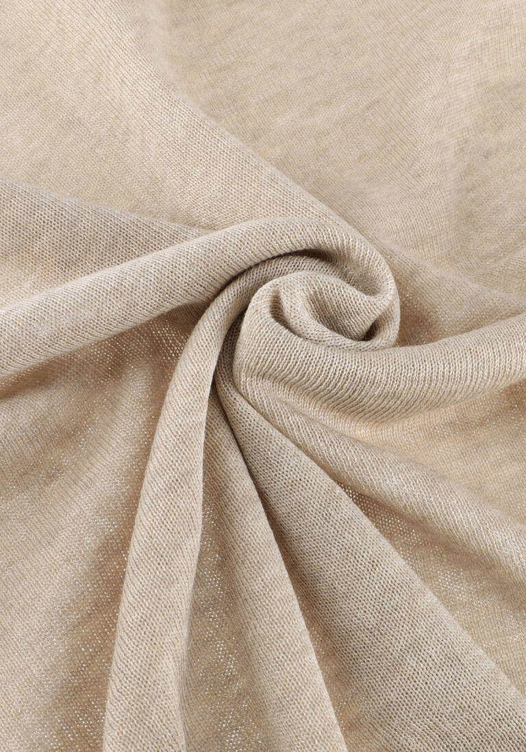 SUMMUM beige summum t-shirt short sleeve sweater refied sustainable viscose knit