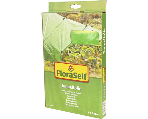 FloraSelf tunnelfolie 6x1,8 m groen