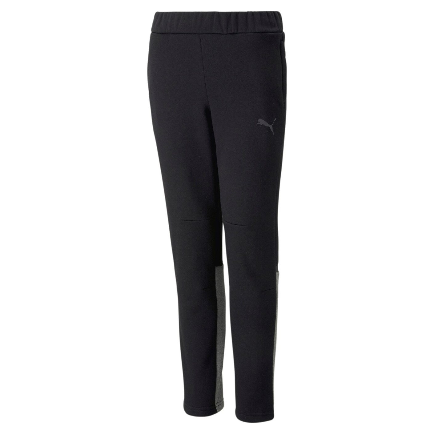 PUMA TeamCup Casual Trainingspak Kids Zwart Grijs Donkergrijs
