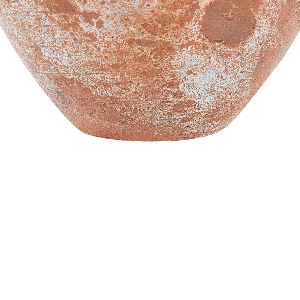 Beliani Vase Décoratif BURSA Marron clair