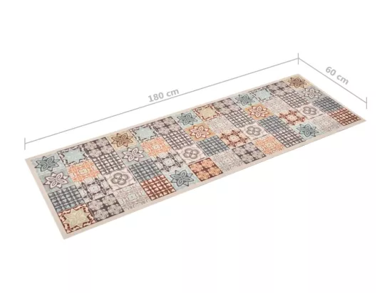 Tapis de cuisine lavable Couleur mosaïque 60x180 cm