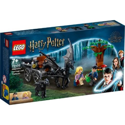 LEGO Harry Potter Hogwarts Carriage and Thestrals: 76400: 76400