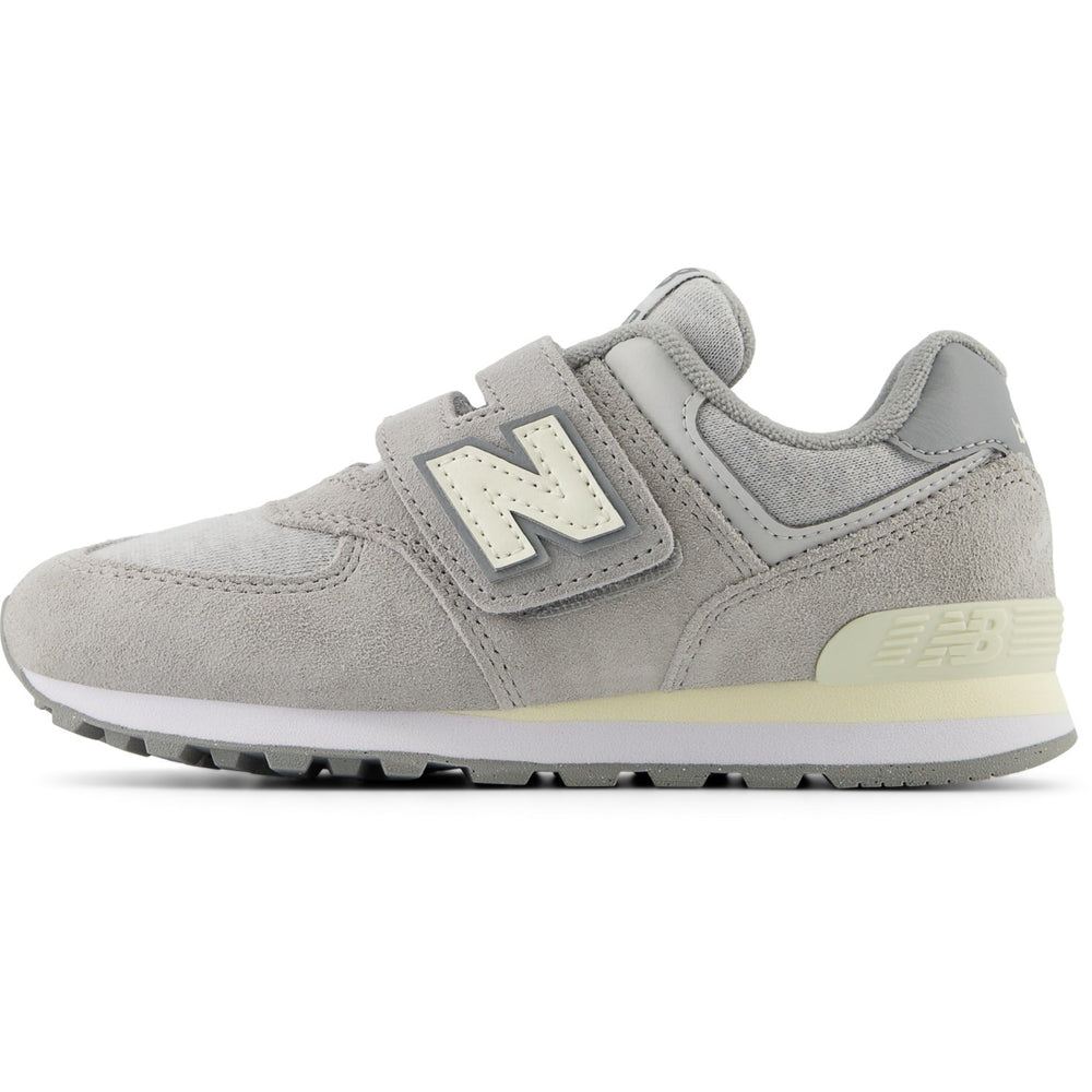 Køb New Balance 574 Kids Hook & Loop Sneakers Concrete
