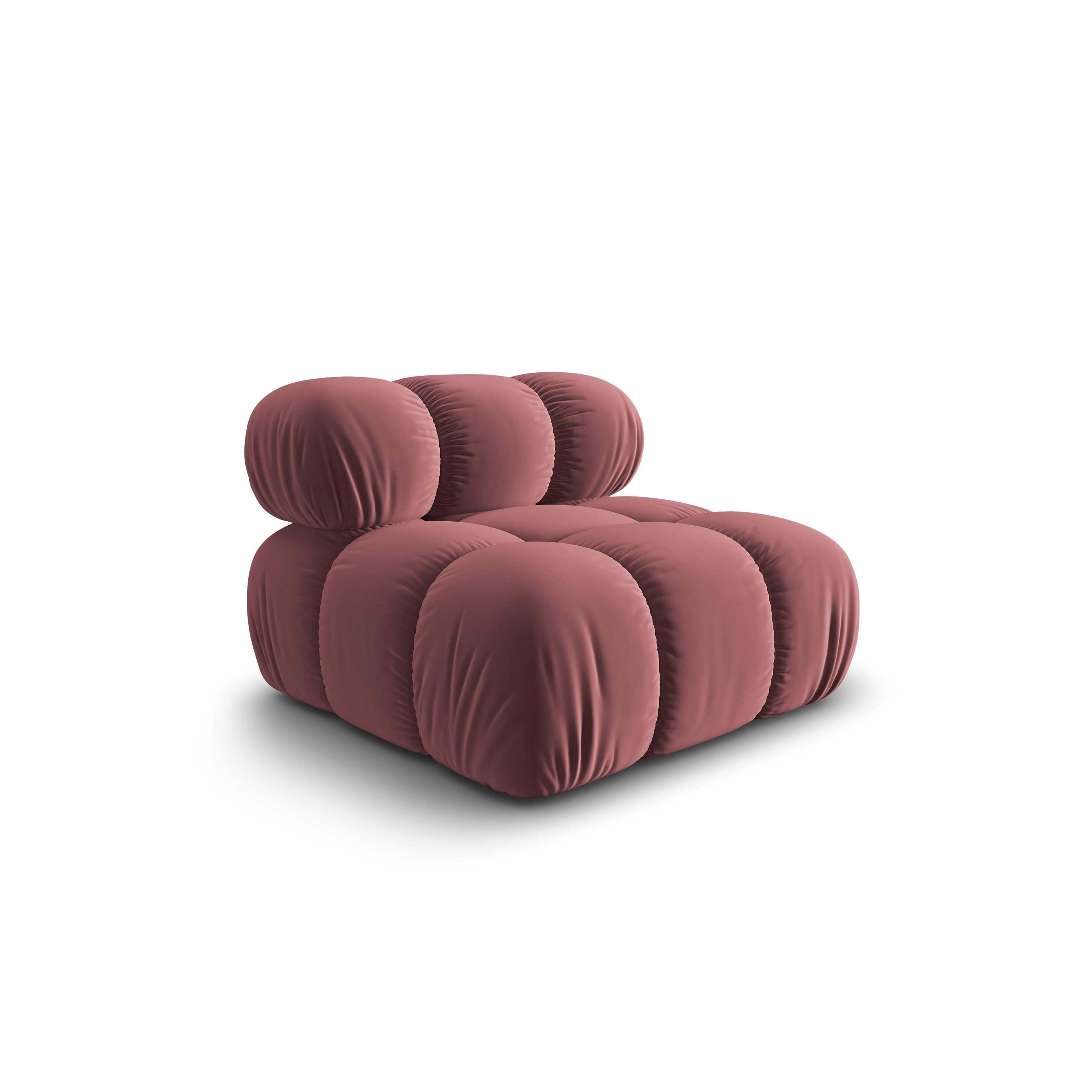 Milo Casa Tropea Modulair Bank Element - Middenstuk - Roze