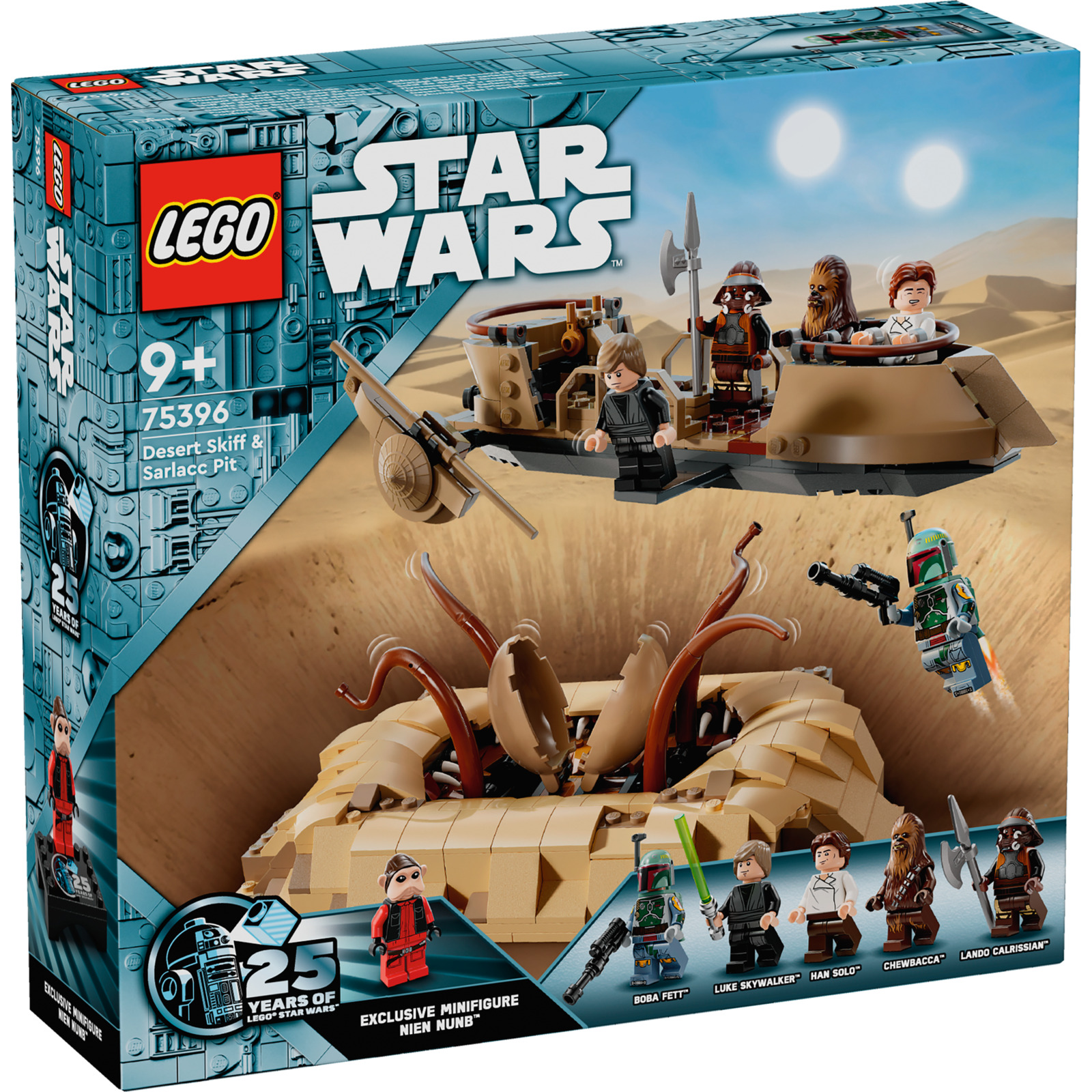 LEGO Star Wars Wüsten-Skiff und Sarlacc-Grube 75396