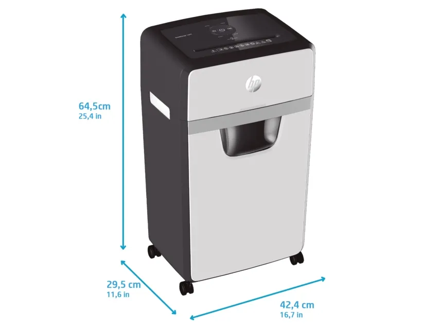 Makulator HP OneShred 16MC mikrocut 2x15 mm (P-5)
