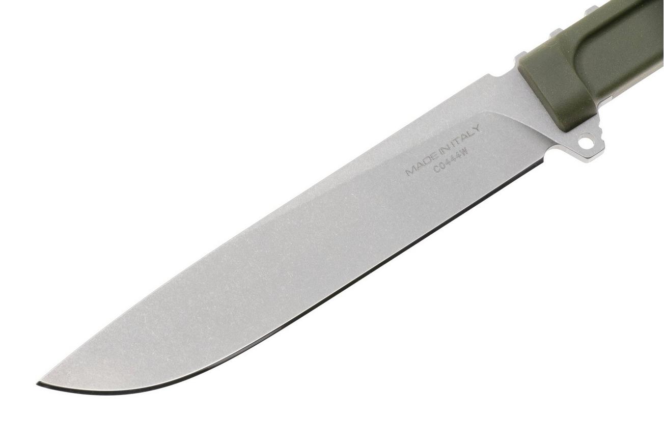 Extrema Ratio Vipera 04.1000.0484/NIT/SW/GRN, Stonewashed Nitrogen, Ranger Green Forprene vaststaand mes