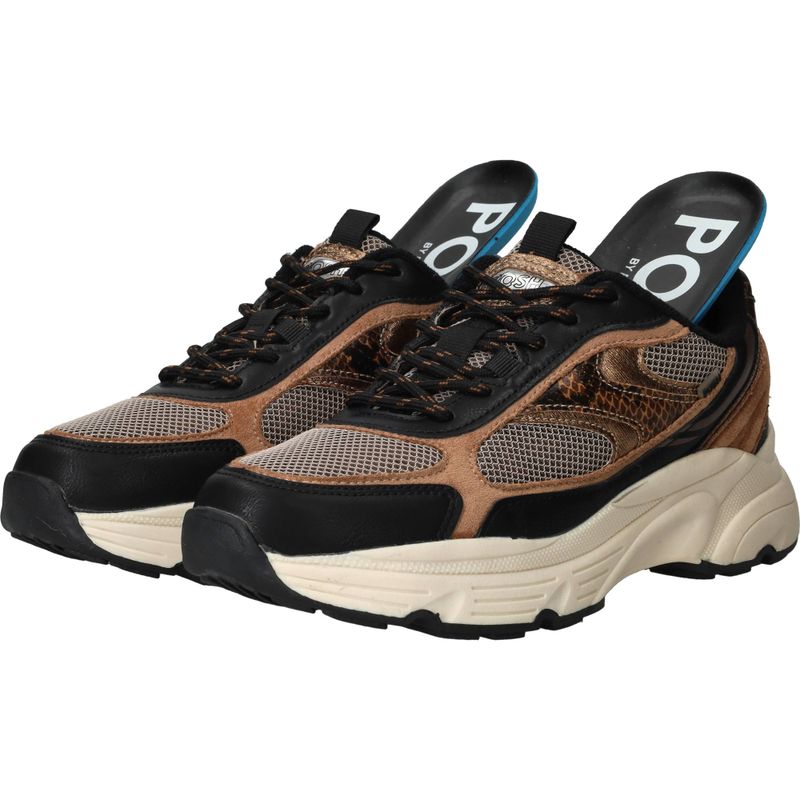 POSH by Poelman Sneakers Zwart Dames