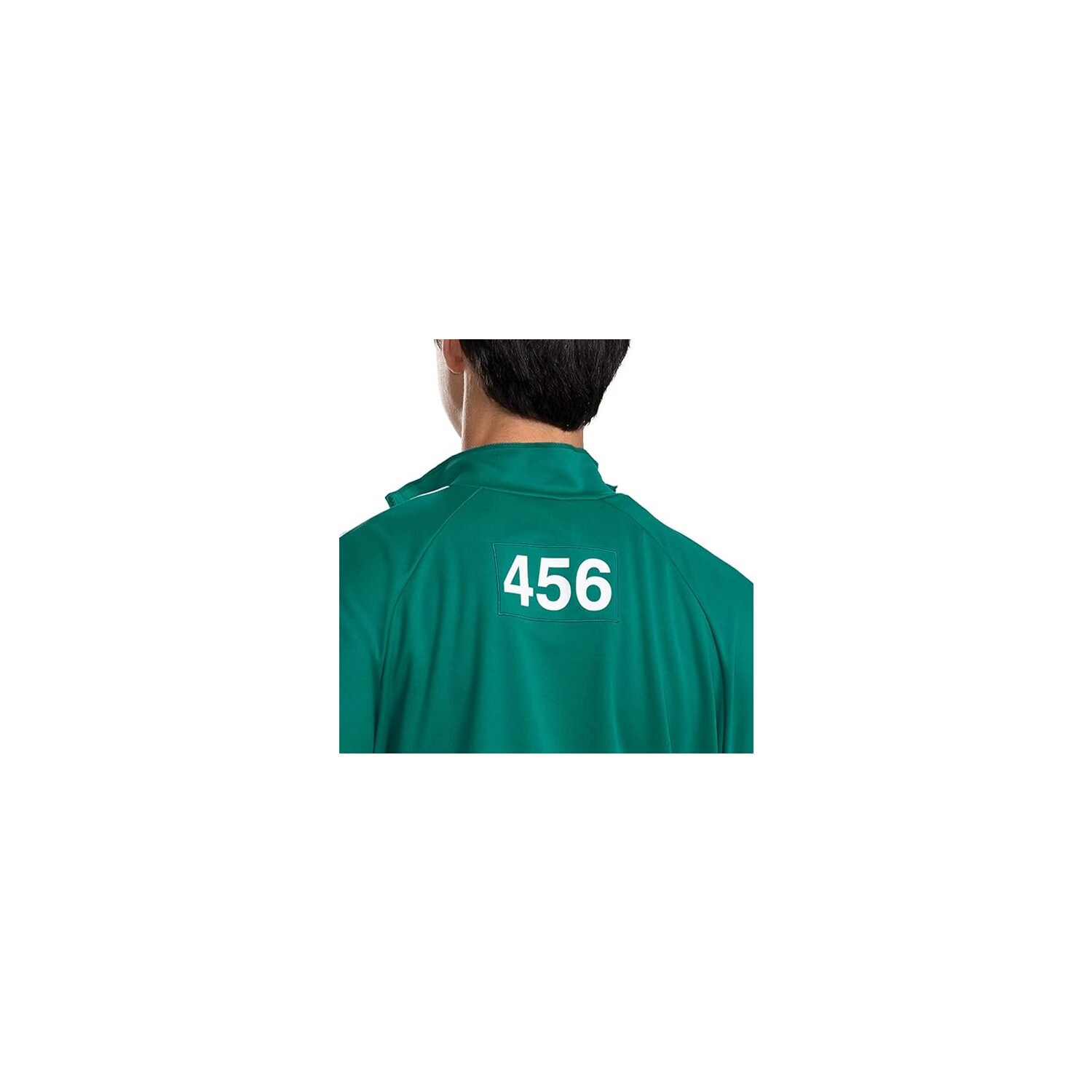 Squid Game Spieler 456 Kostüm, Trainingsanzug mit Jacke