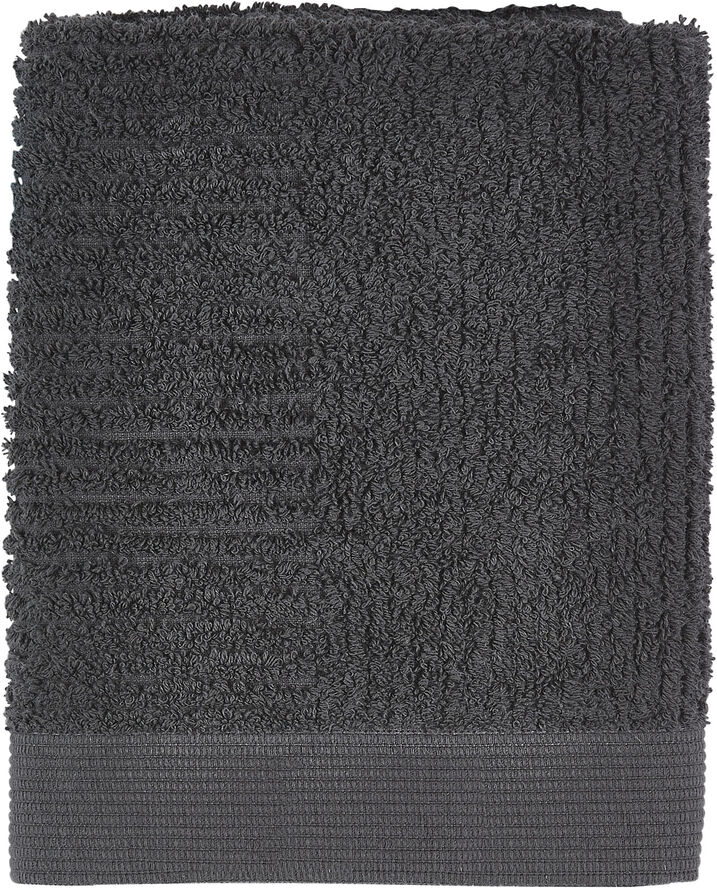 Zone Håndklæde Anthracite Classic 50x100 Koksgrå