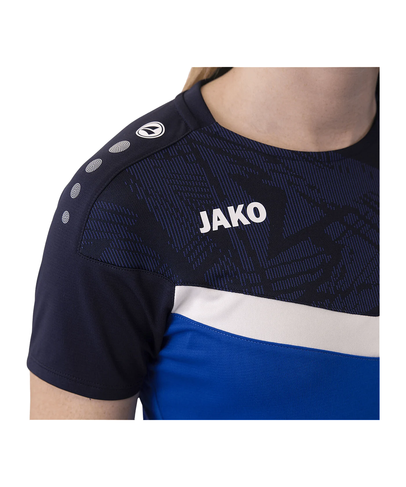 JAKO Iconic T-Shirt Damen Blau F403