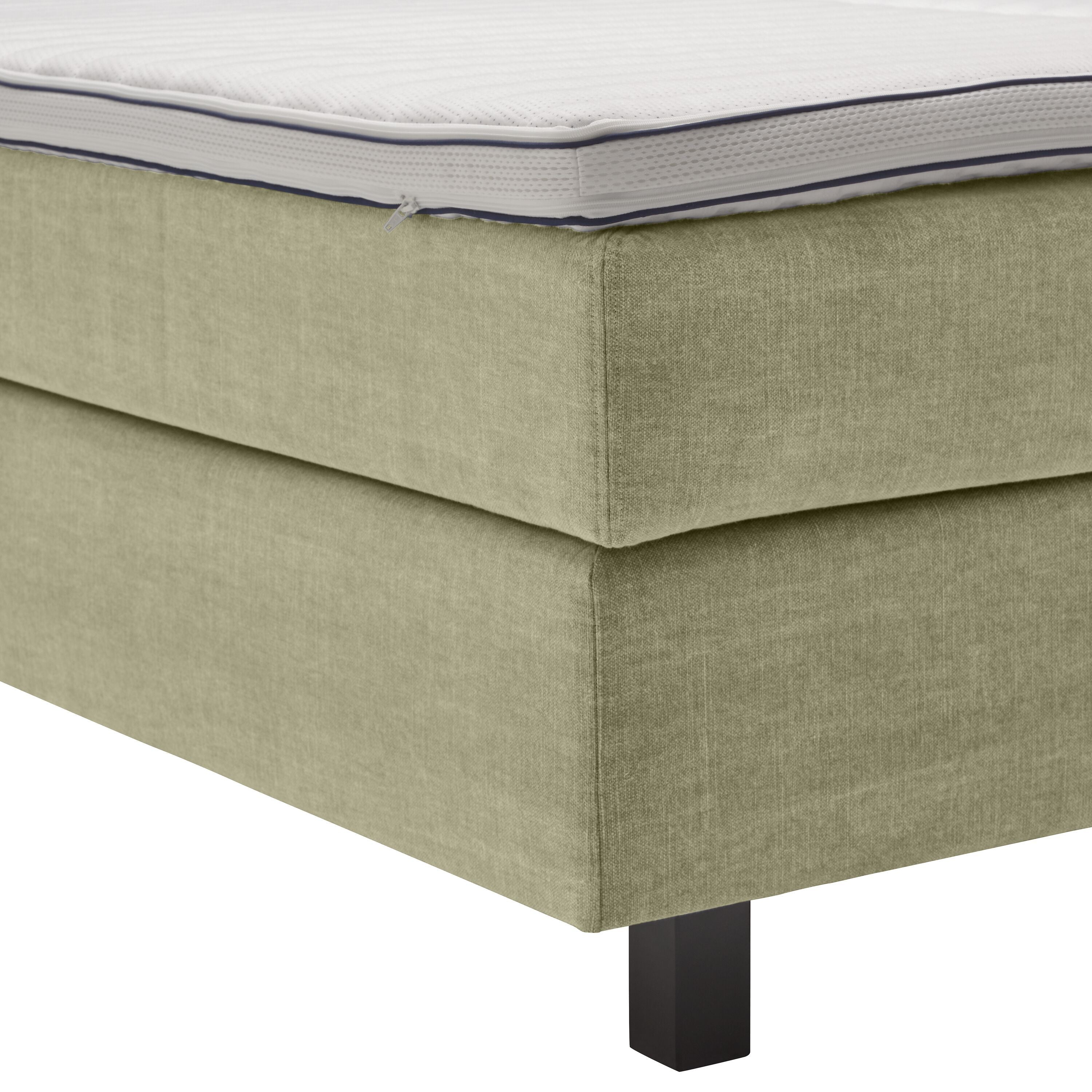 bico GOODNIGHT Boxspringbett - Hellgruen / B: 180.0 cm x T: 200.0 cm