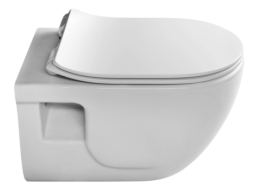 Sapho Brilla randloze toiletpot 36.5x53cm wit