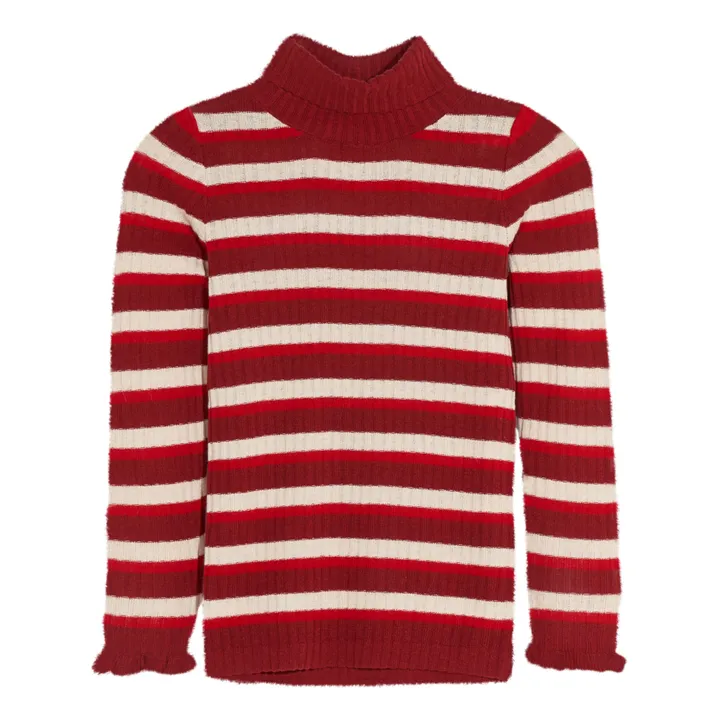 Bellerose Pull Col roulé Gouly | Rouge cerise