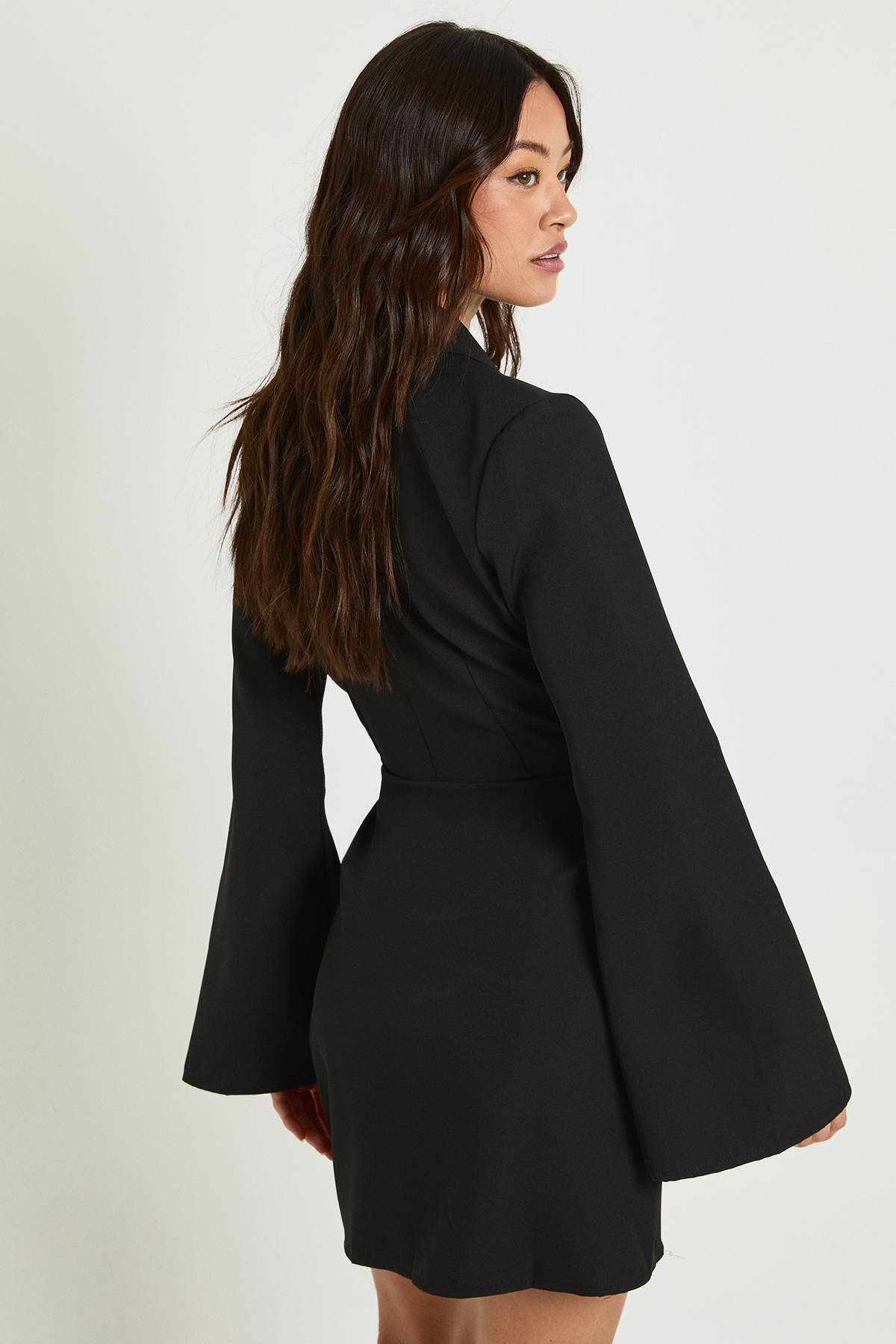 boohoo Robe Blazer Tall Ceinturée Avec Détail Boucle