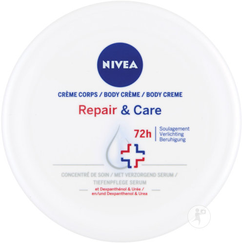 Nivea Repair & Care Crème Corps Soulagement 72h Concentré De Soin Peaux Très Sèches 300ml