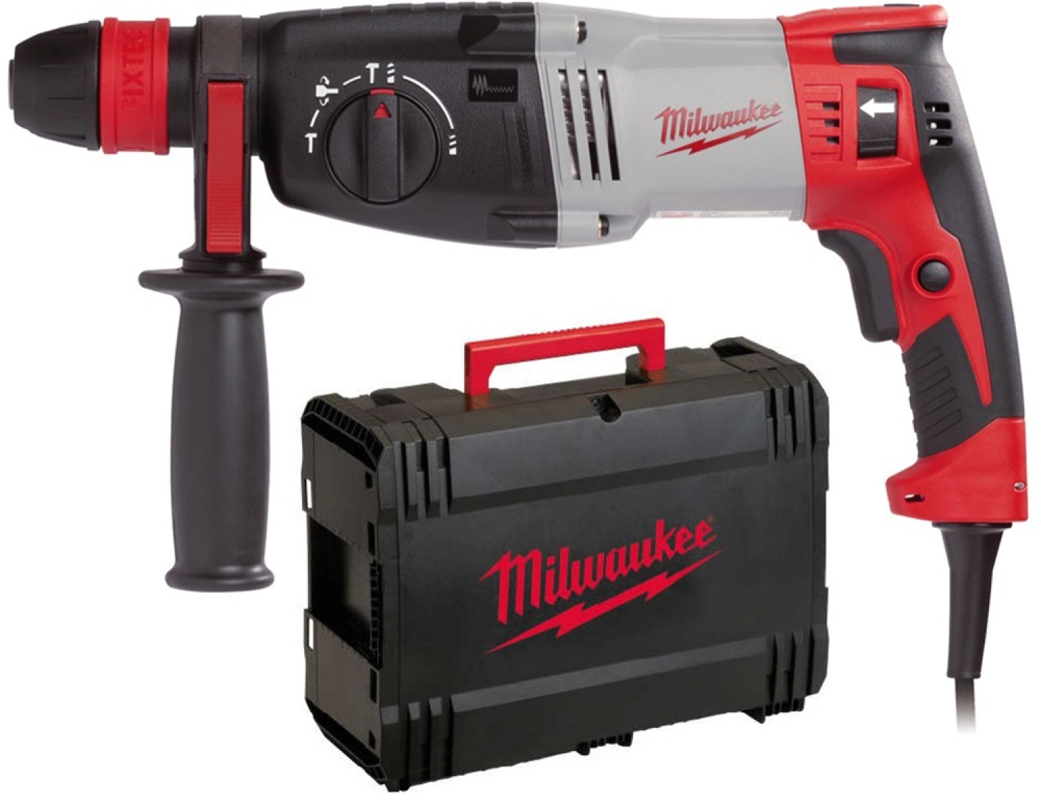 Milwaukee PH 30 Power X SDS-plus Combihamer in koffer - 1030W - 3,6J