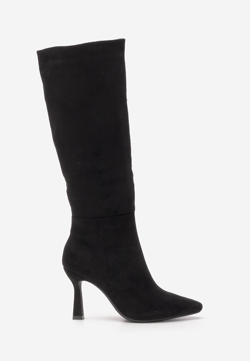 Bottes talons aiguilles noires Tajuana