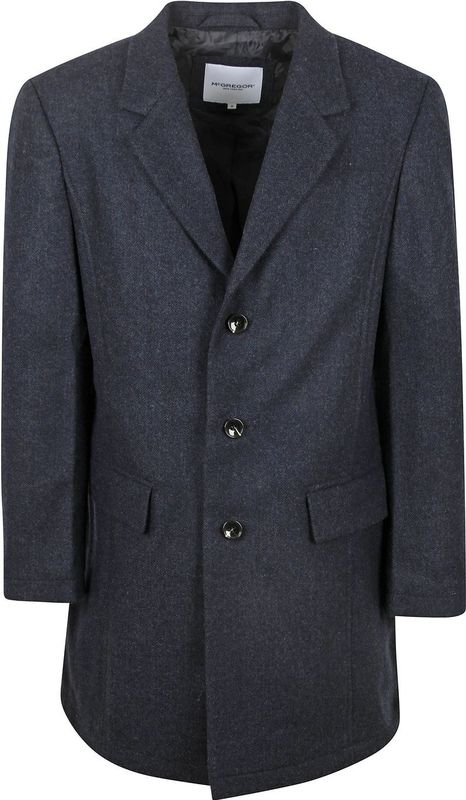 McGregor - Tussenjas - Navy - Herringbone - Wolmix
