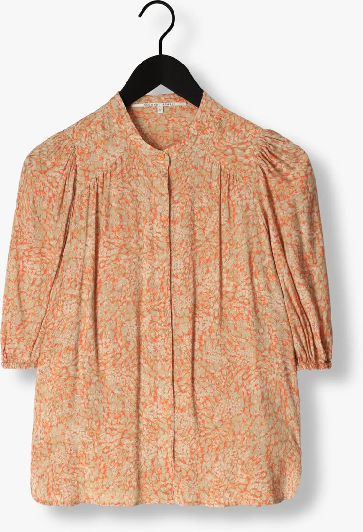 SECOND FEMALE oranje second female blouse lampone shirt