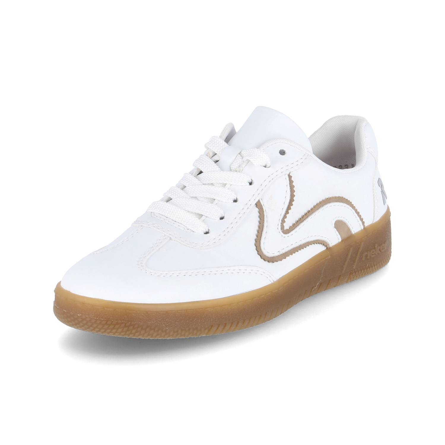 Rieker Low Sneaker - weiss/camel